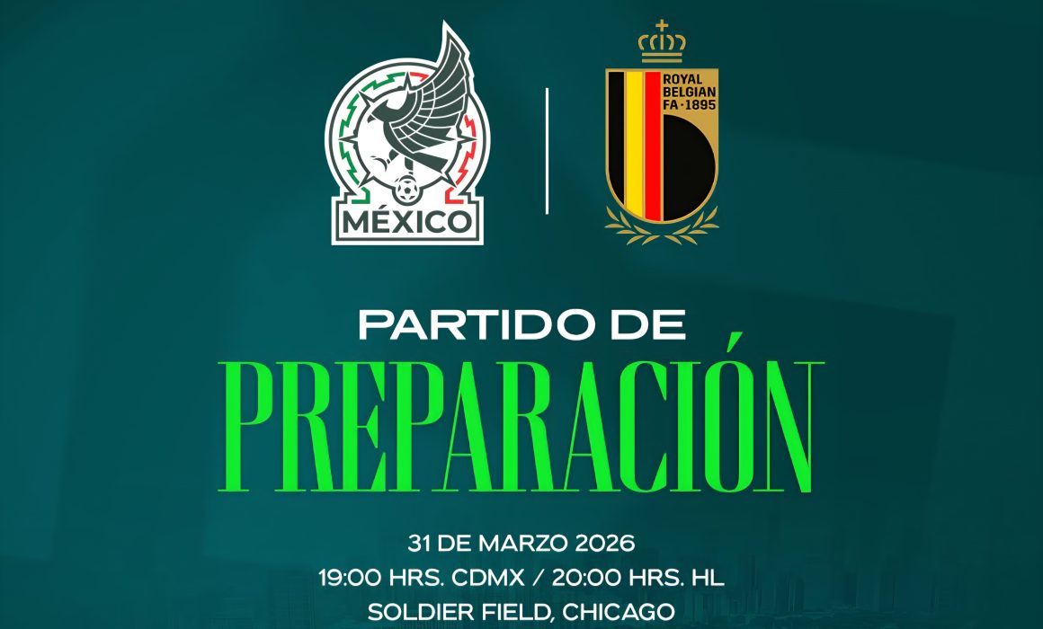 Todo listo para el choque entre México y Bélgica en Chicago