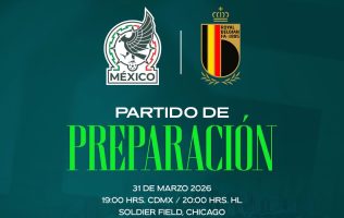 Todo listo para el choque entre México y Bélgica en Chicago