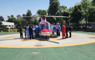 Traslada Grupo Relámpagos a pacientes tras explosión en Coacalco