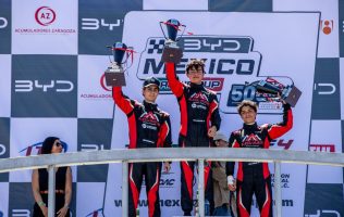 Triunfan Alex Bobadilla y Oliver Trejo en 1a fecha de BYD México Racing Cup