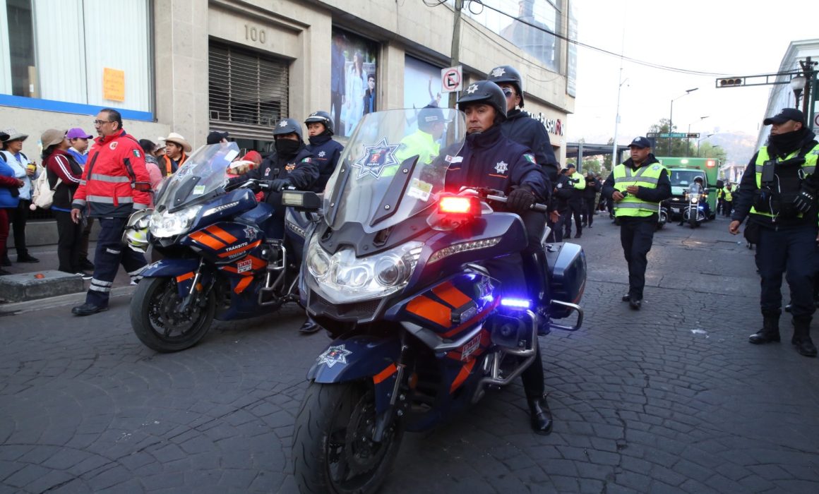Vigilarán Toluca 1,400 policías en Semana Santa; habrá alcoholímetros
