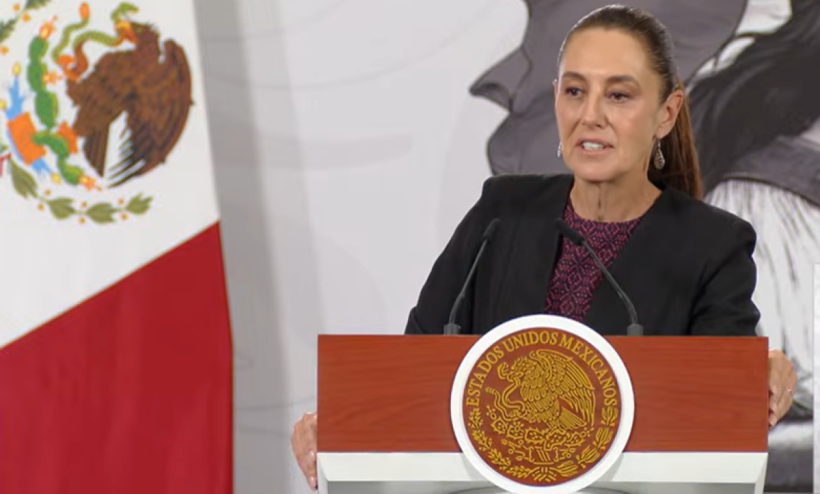 Yo cumplo con la gente, reitera Sheinbaum sobre reforma electoral