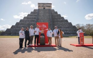 Yucatán recibe el Trofeo de la Copa Mundial FIFA 2026 en Chichén Itzá
