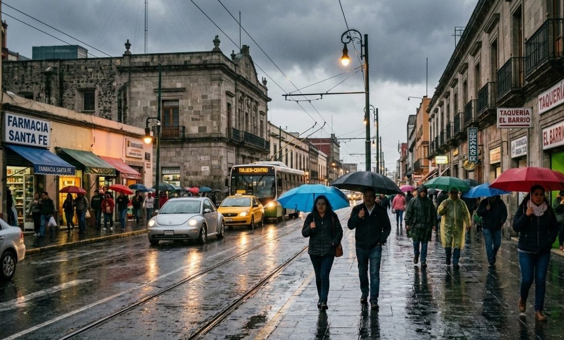¡Saca el paraguas! Lloverá este 6 de marzo en el Estado de México