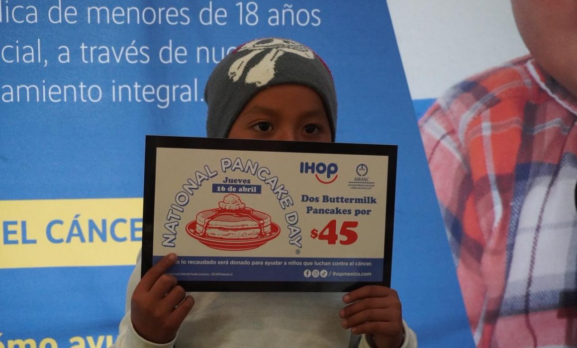 AMANC e IHOP anuncian alianza en favor de la niñez con cáncer del Edomex