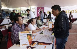 Acercan empleo en Temoaya con feria laboral y más de 200 asistentes