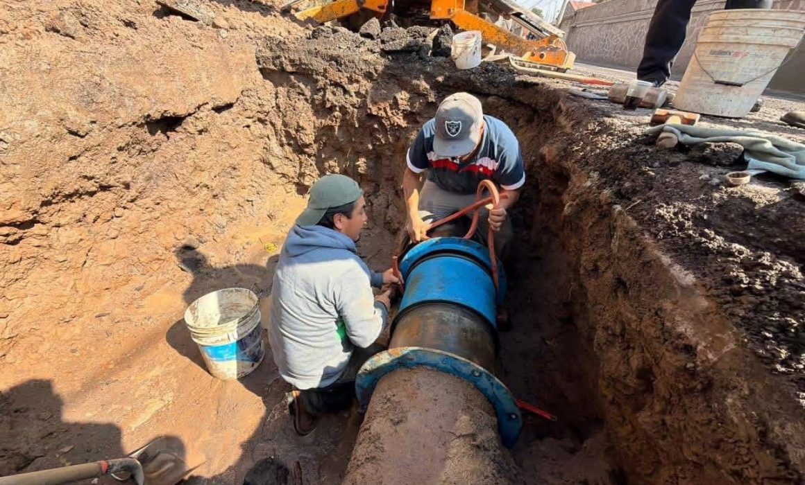 Ajustan tubería y descartan fuga en Lago de Guadalupe