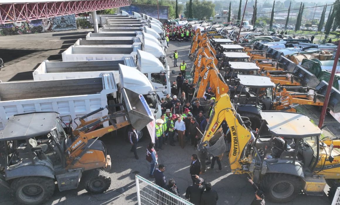 Alistan 130 unidades y mil 300 trabajadores para atender lluvias