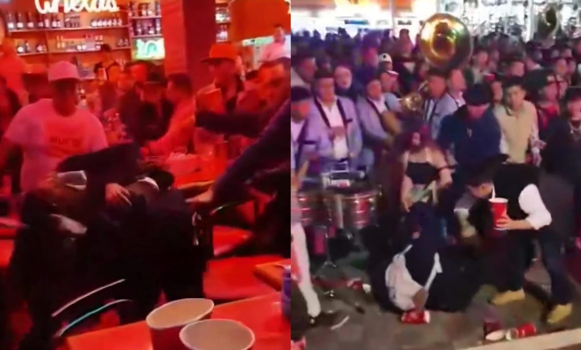 Ambientan bandas riñas en Feria del Caballo de Texcoco con Rocky Balboa