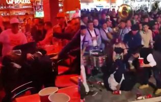 Ambientan bandas riñas en Feria del Caballo de Texcoco con Rocky Balboa