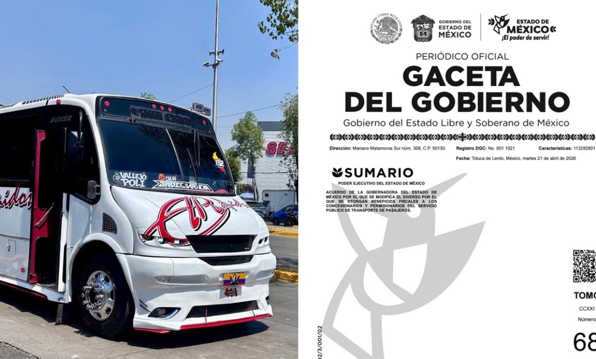 Amplía Edomex beneficios fiscales a transportistas