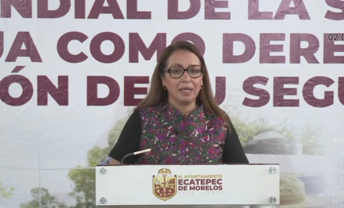 Anuncia Ecatepec inversión histórica en agua en 2026