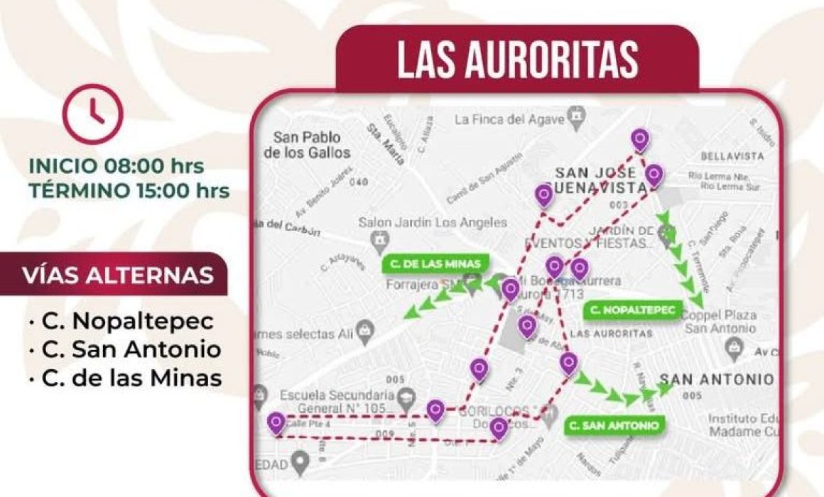 Anuncia gobierno de Cuautitlán Izcalli cierres por Viacrucis