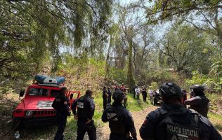 Apoyan búsqueda de personas en Lago de Guadalupe en Atizapán