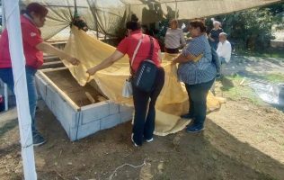 Apuestan en Coacalco por lombrices para mejorar producción en viveros