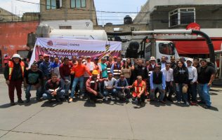 Arranca desazolve en Naucalpan para 232 colonias ante lluvias próximas