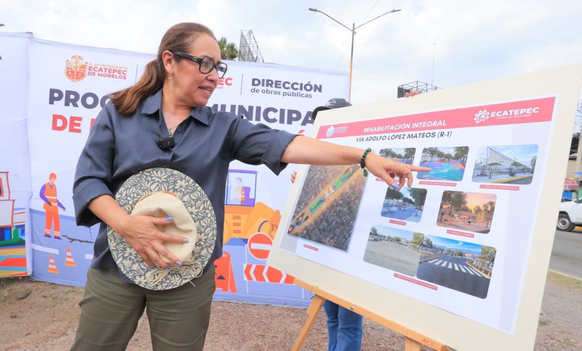 Arranca en Ecatepec mega obra en avenida R1, abandonada por décadas