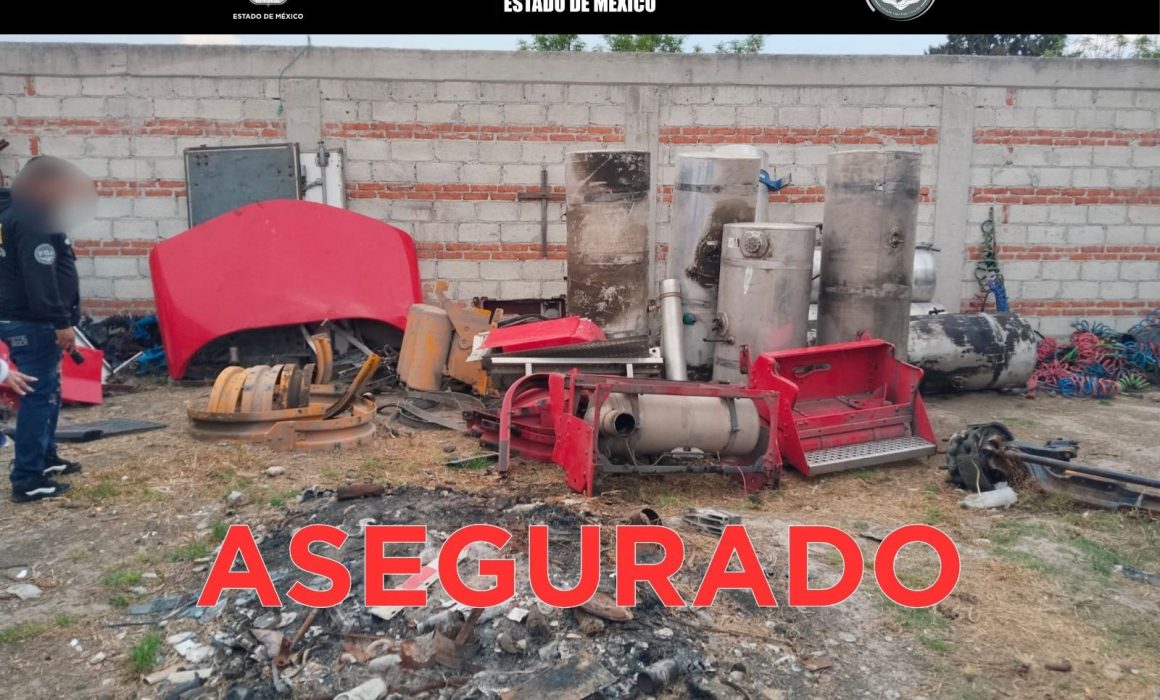 Asegura FGJEM caballos y autopartes por 300 mil en Coyotepec