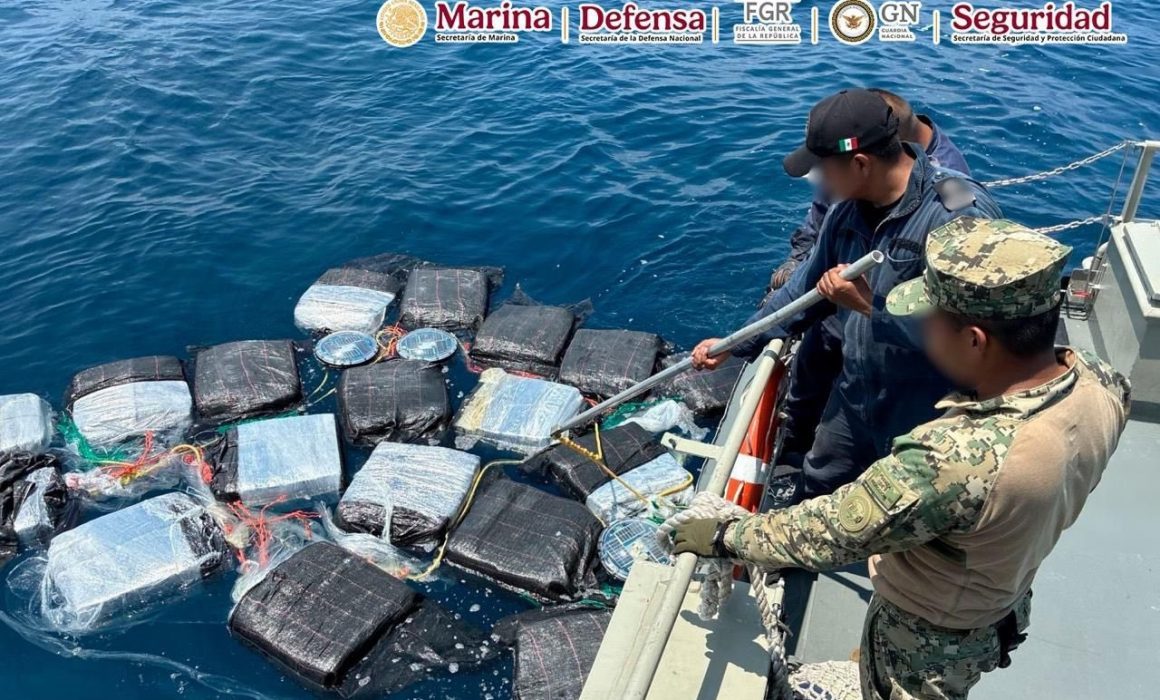Asegura Semar una tonelada de cocaína en costas de Chiapas