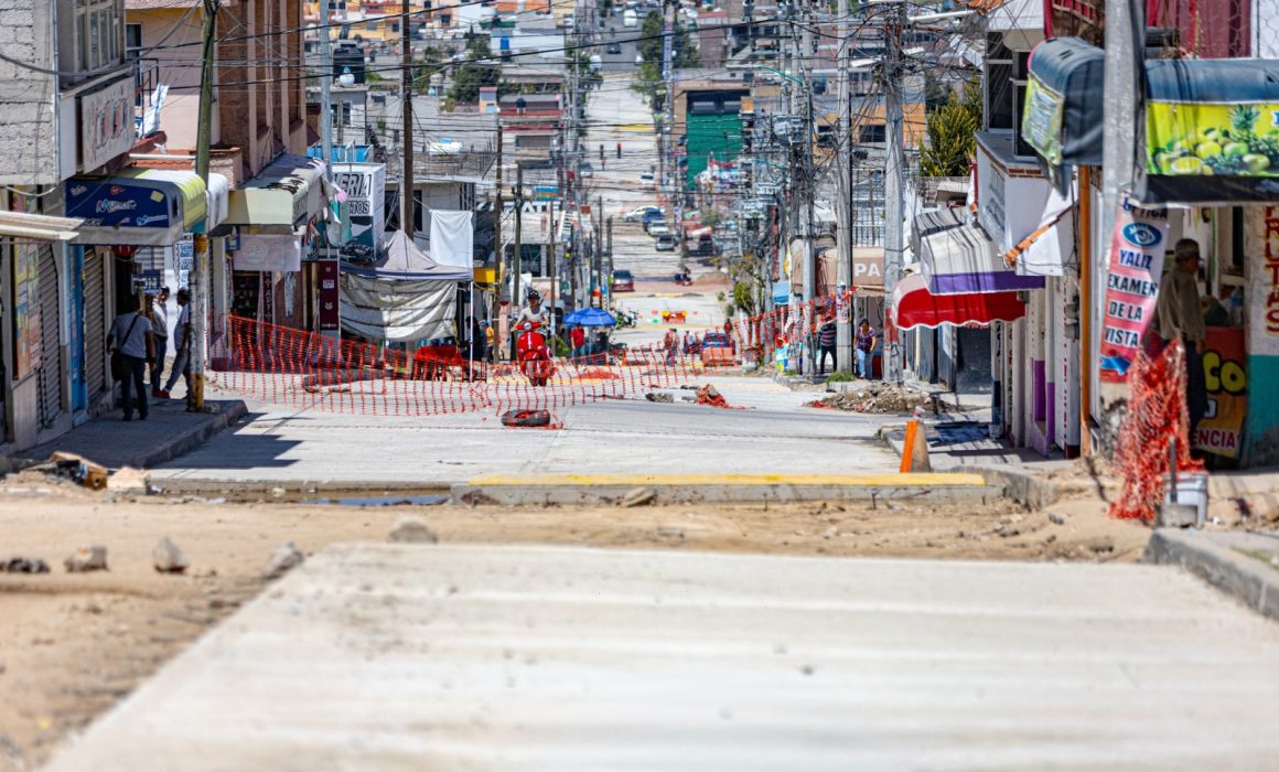 Avanza Coacalco en rescate de calles con fase final de obras