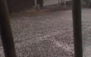 Azota granizada intensa a Chicoloapan y Chimalhuacán3