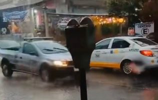 Azotan fuertes lluvias el centro y sur del Edomex por baja presión