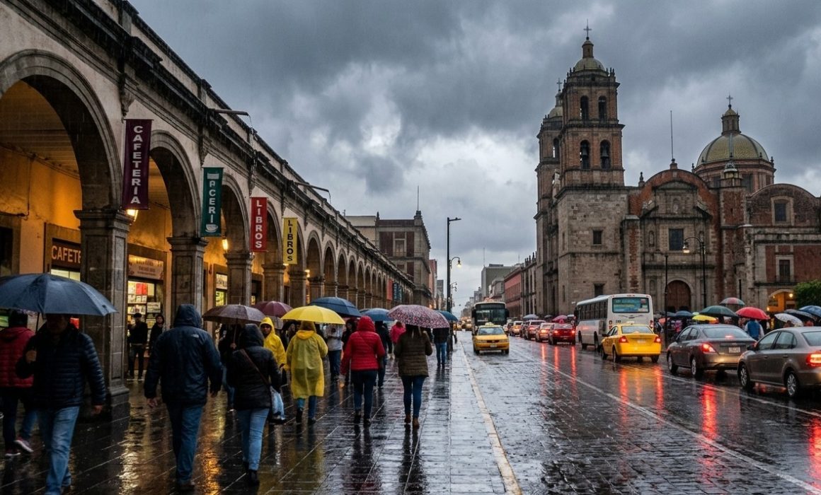 Azotan fuertes tormentas al Edomex; prevén granizo y ráfagas de viento