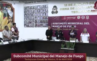 Buscan frenar incendios en Teoloyucan con nuevo Subcomité