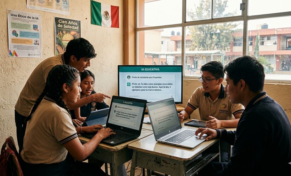 Buscan promover en las aulas el uso ético de la IA en el Edomex
