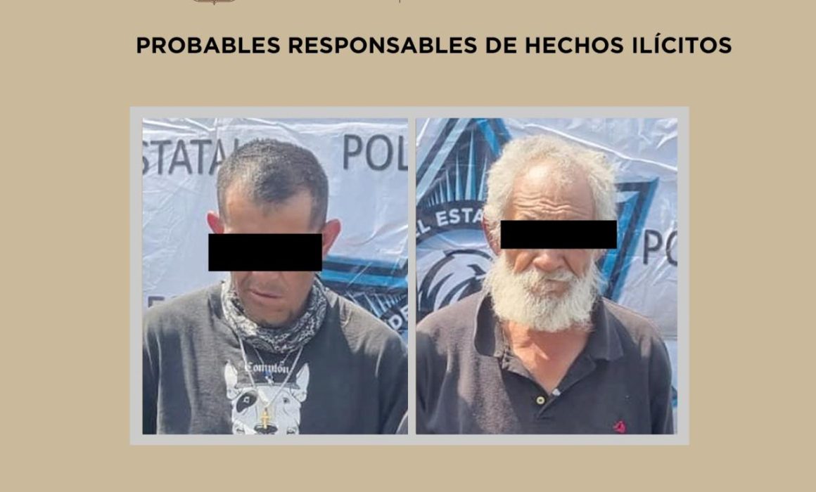 Cae abuelito con 'catálogo' de droga tras persecución en Ecatepec