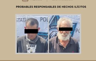 Cae abuelito con 'catálogo' de droga tras persecución en Ecatepec