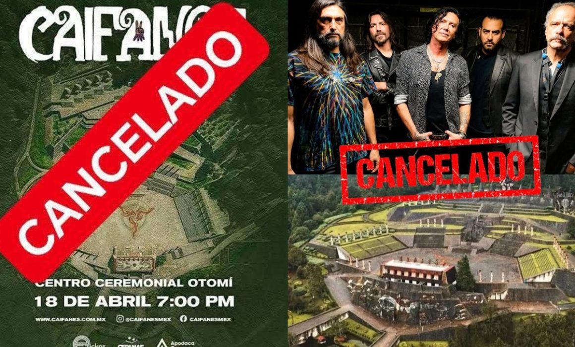 Cancelan concierto de Caifanes en Temoaya por inseguridad en la región