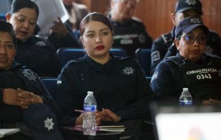 Capacita en Chimalhuacán a policías sobre acoso en transporte público