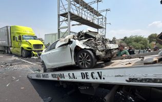 Capturan a operador de tráiler tras carambola mortal en Ecatepec