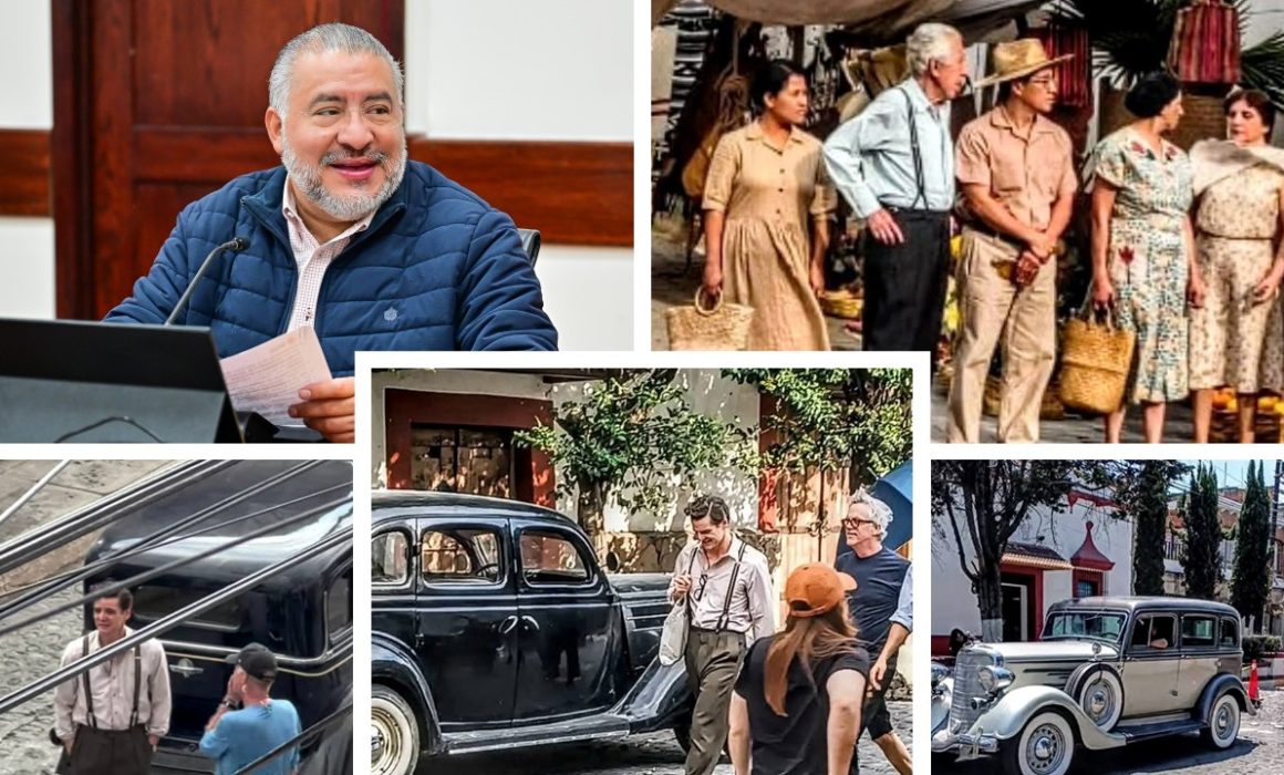 Celebra Horacio Duarte filmación de 'De Noche' en Papalotla