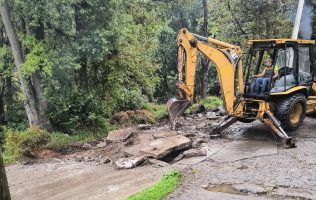 Cierran circulación en Tabla Grande por obras en Jilotzingo