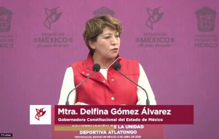 Cumple Delfina Gómez en Teotihuacán