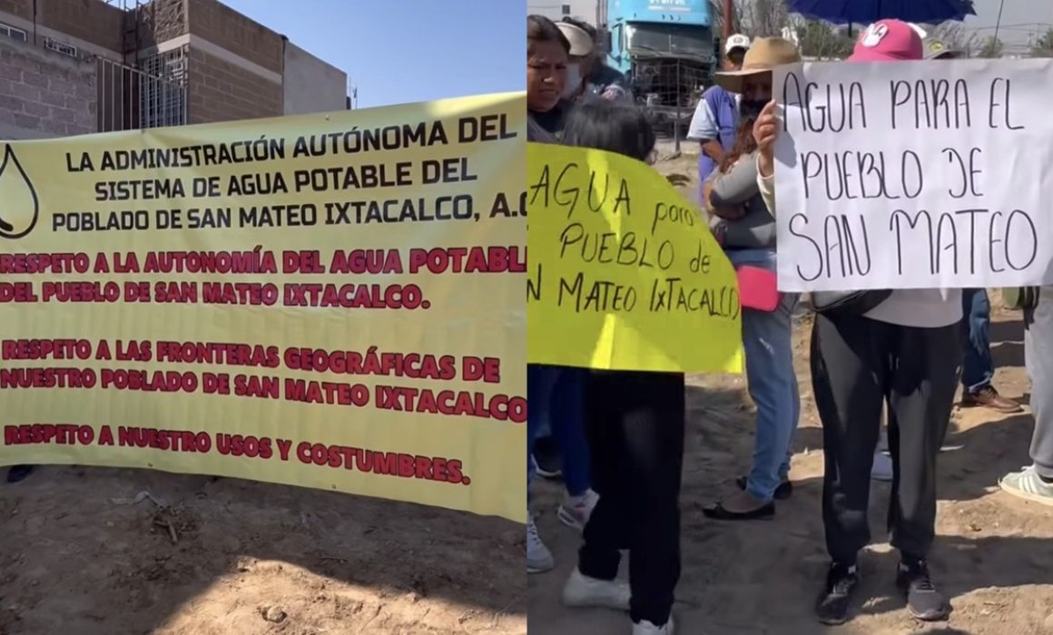 Denuncian en Cuautitlán uso de agua para empresas y fraccionamientos
