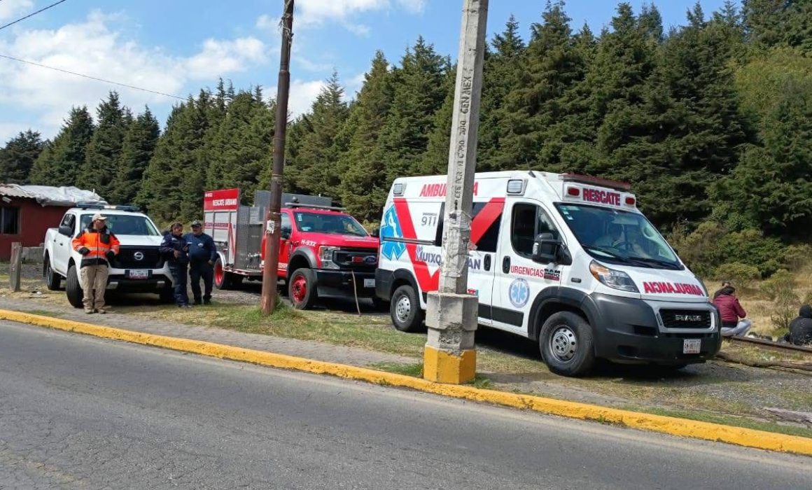 Despliega Huixquilucan apoyo a peregrinos rumbo al Santuario de Chalma