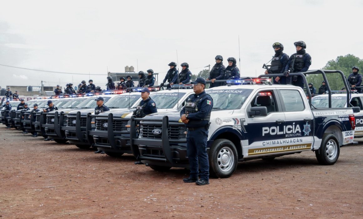 Destaca estrategia de seguridad reducción de delitos en Chimalhuacán