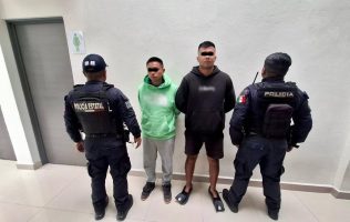 Detienen a 2 por extorsión en Ayapango