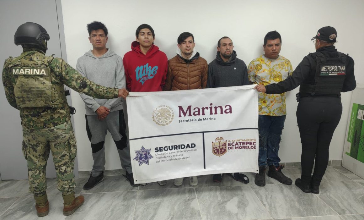 Detienen a 22 personas por alteración del orden en Ecatepec