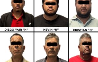 Detienen a 6 miembros de grupo delictivo de Michoacán en Temascalcingo