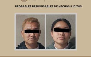 Detienen a pareja con vehículo robado en La Paz tras alerta del C5