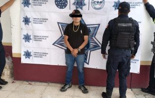 Detienen carterista en Tianguistenco durante operativo de Semana Santa