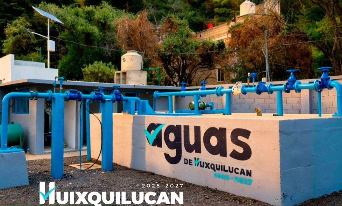 Entrega Huixquilucan pozo 'El Plan' y mejora suministro de agua potable