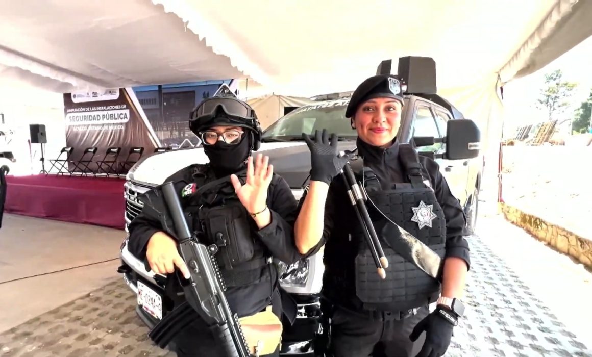 Entrega gobierno Edomex instalaciones para la Policía Estatal en Aculco