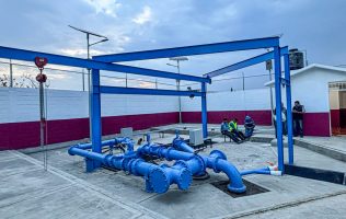 Entregan obras de drenaje en Texcoco para evitar inundaciones