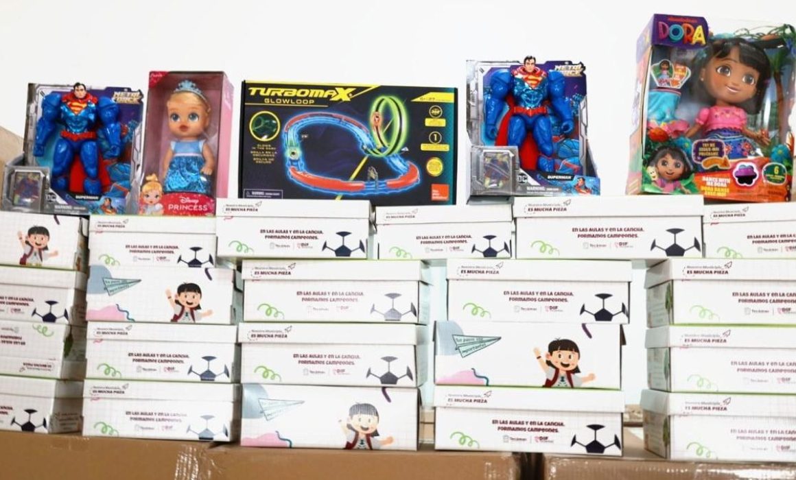 Entregarán más de 119 mil pares de calzado y 50 mil juguetes en Tecámac