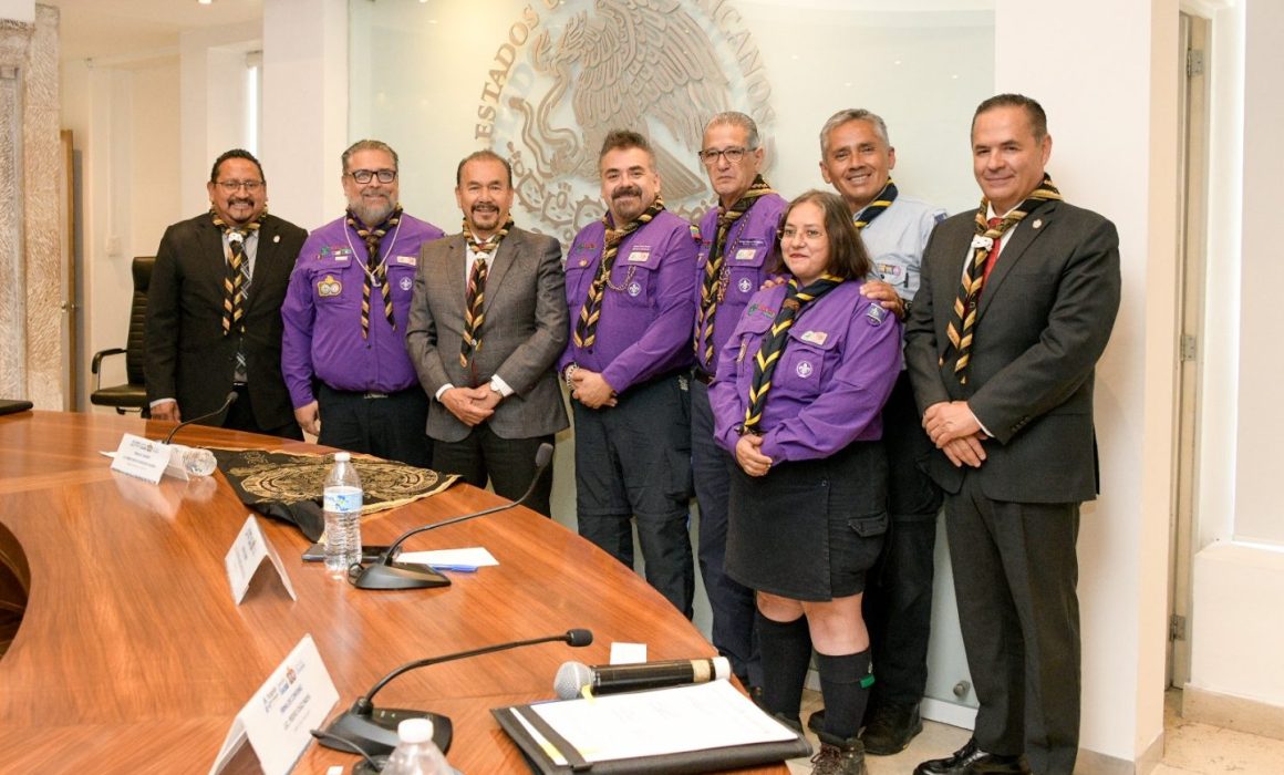 Establece Atizapán coordinación con Scouts México en beneficio juvenil
